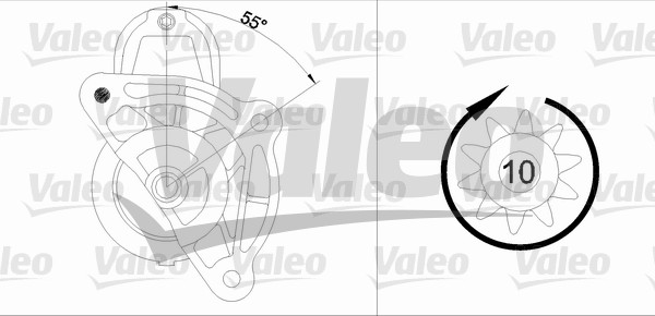 Starter Valeo 433323