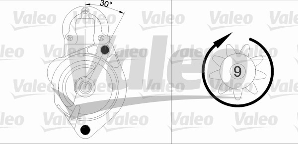 Starter Valeo 436030