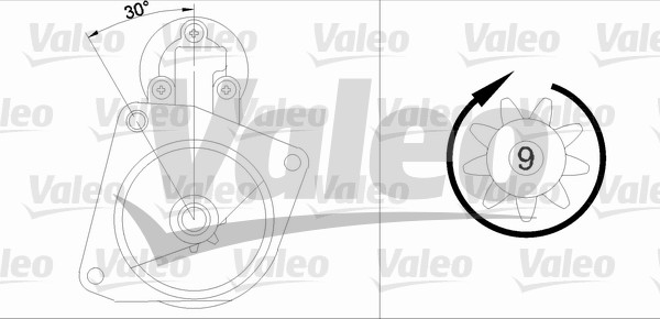 Valeo Starter 436080