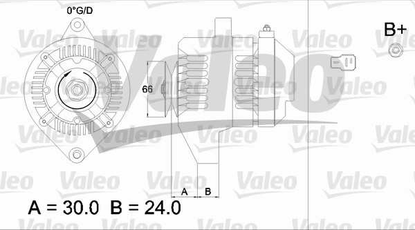 Alternator/Dynamo Valeo 436497
