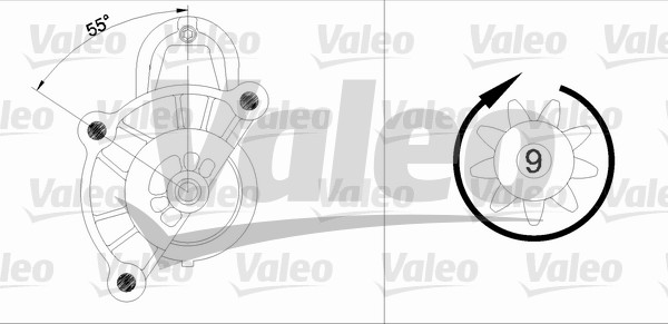 Valeo Starter 455512