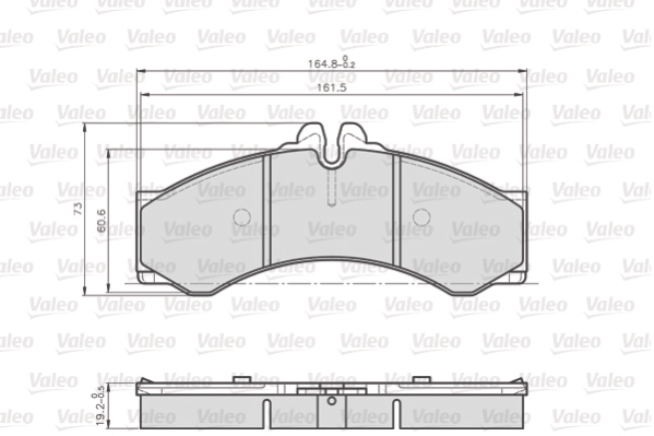 Remblokset Valeo 872076