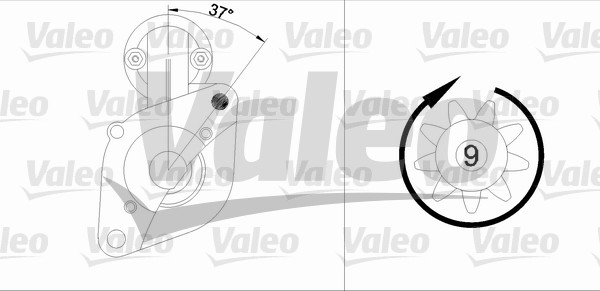 Valeo Starter 455722