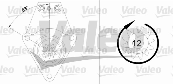 Starter Valeo 455871