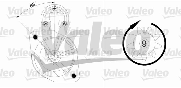 Valeo Starter 455881