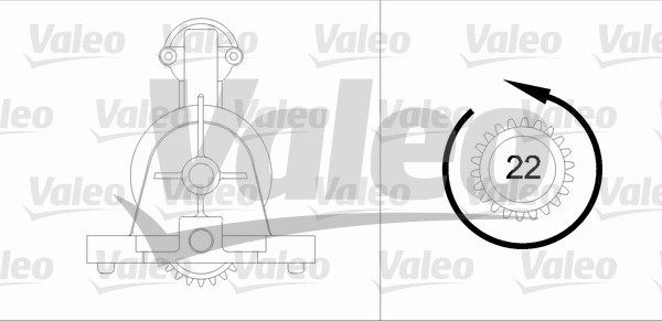 Starter Valeo 455892