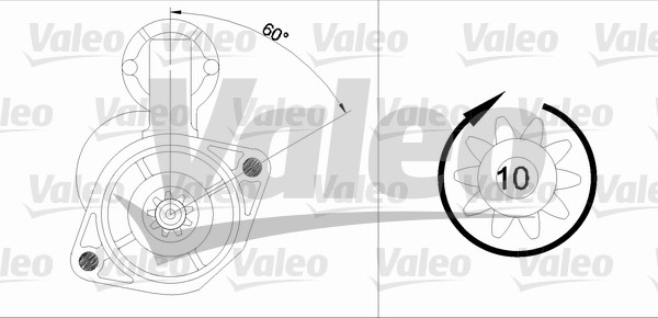 Starter Valeo 455905