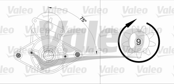 Starter Valeo 455923