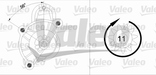 Valeo Starter 455929