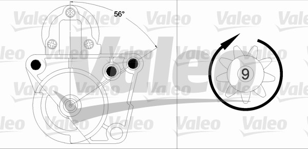 Valeo Starter 458196