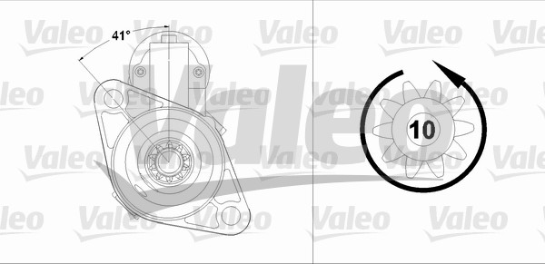 Valeo Starter 458215