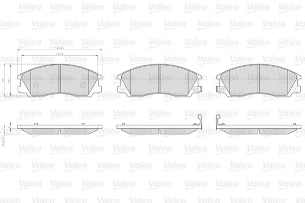 Remblokset Valeo 872059