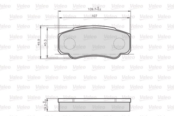 Valeo Remblokset 872921