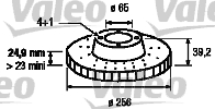 Remschijven Valeo 197086