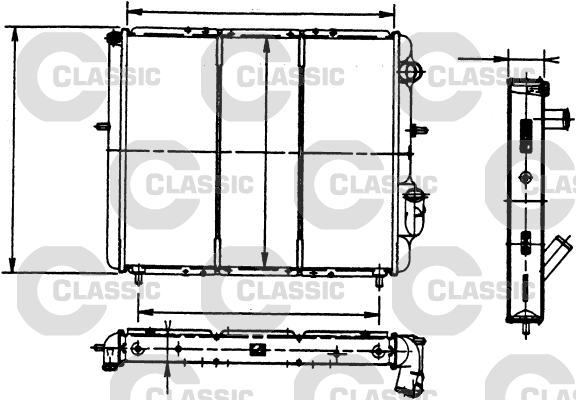 Radiateur Valeo 230183