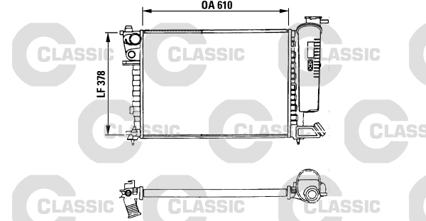 Radiateur Valeo 230630