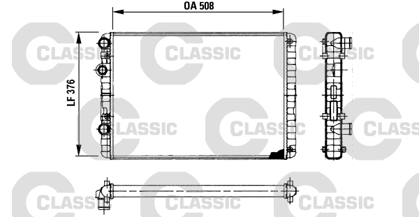 Radiateur Valeo 230954