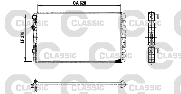 Radiateur Valeo 230955