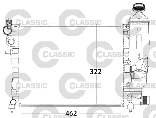 Radiateur Valeo 231498