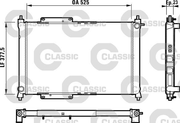 Radiateur Valeo 231816