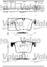 Valeo Achterlicht glas 089096