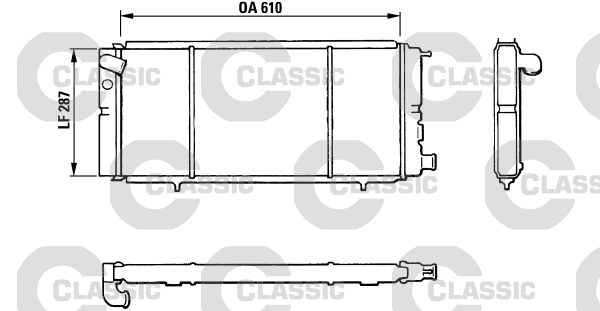 Radiateur Valeo 310827