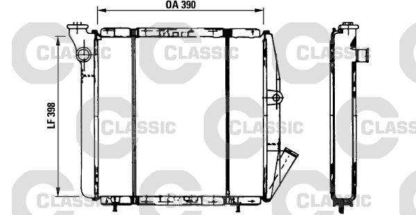 Radiateur Valeo 310851
