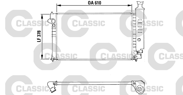 Radiateur Valeo 310919