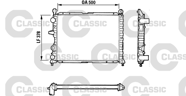 Radiateur Valeo 311071