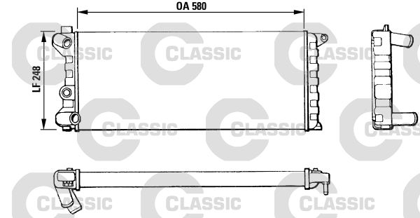 Radiateur Valeo 311392