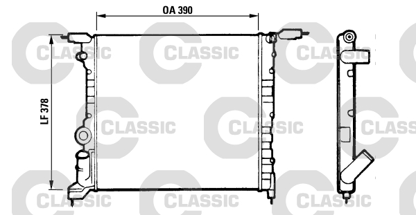 Radiateur Valeo 316657