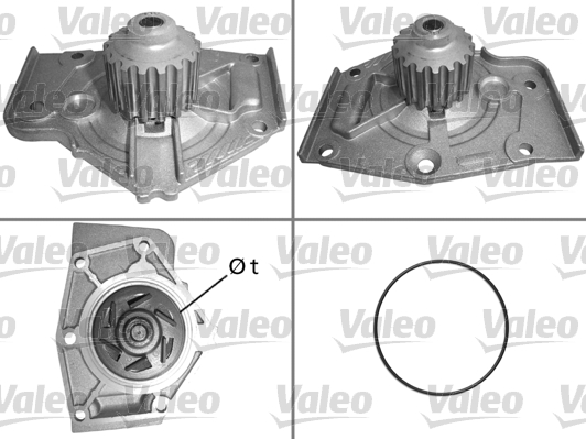 Waterpomp Valeo 506004