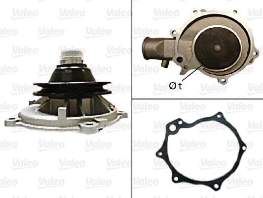 Waterpomp Valeo 506089