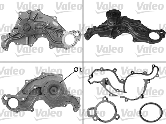 Waterpomp Valeo 506173