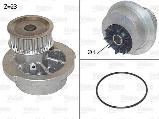 Waterpomp Valeo 506308