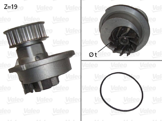 Waterpomp Valeo 506647