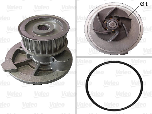 Waterpomp Valeo 506856