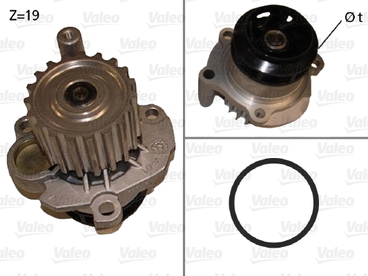 Waterpomp Valeo 506873