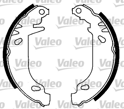 Remschoen set Valeo 553752