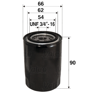 Oliefilter Valeo 586049