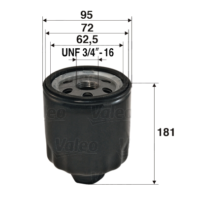 Oliefilter Valeo 586056