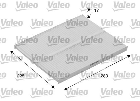 Interieurfilter Valeo 698167