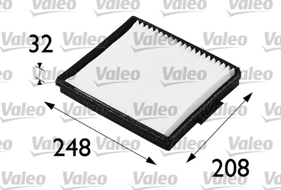 Interieurfilter Valeo 698196