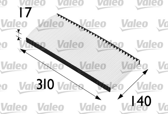 Interieurfilter Valeo 698198