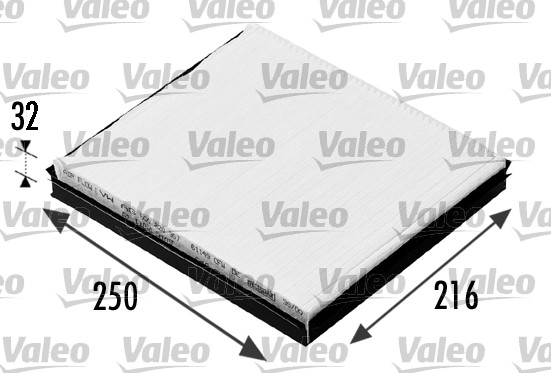 Interieurfilter Valeo 698685