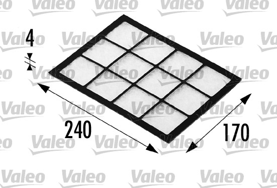 Interieurfilter Valeo 698690