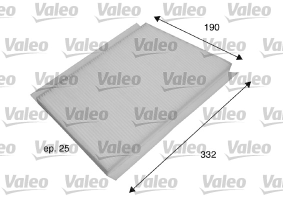 Interieurfilter Valeo 698701