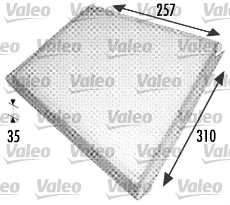 Interieurfilter Valeo 698702