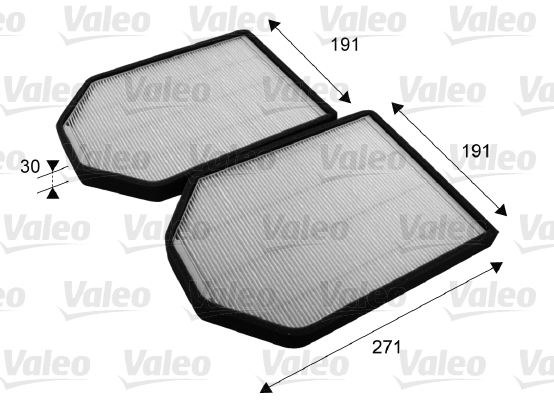 Interieurfilter Valeo 698790