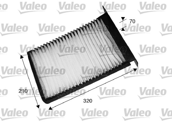 Interieurfilter Valeo 698799